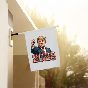 Trump For President 2028 Patriotic Flag