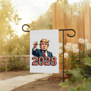 Trump For President 2028 Patriotic Flag