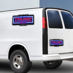 Trump Let's Keep It Going 2028 Sticker, Car Magnet