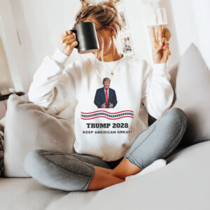 Trump Re-Election, Trump 2028 Keep American Great T-Shirt