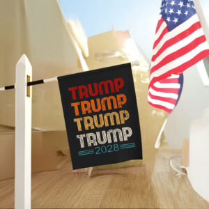 Trump Trump Trump 2028 Flag