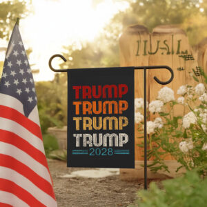 Trump Trump Trump 2028 Flag