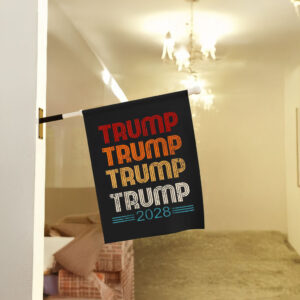 Trump Trump Trump 2028 Flag