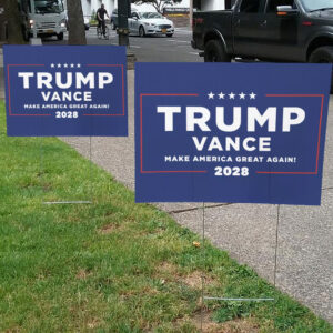 Trump - Vance 2028 MAGA Yard Sign