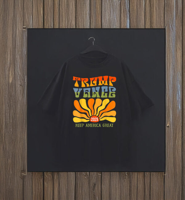 Trump Vance, Keep America Great, Trump For President 2028 T-Shirt